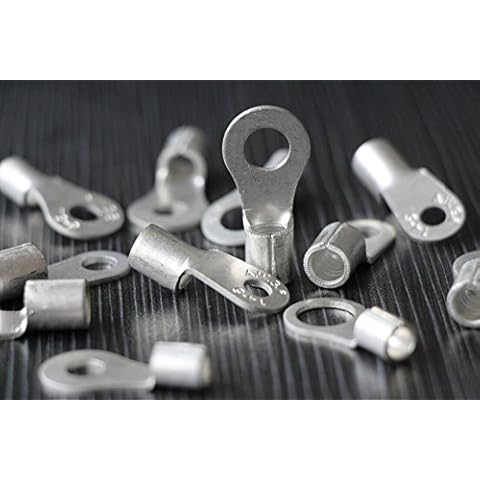 Bare Ring Cable Lug 6-10mm M10 Cover