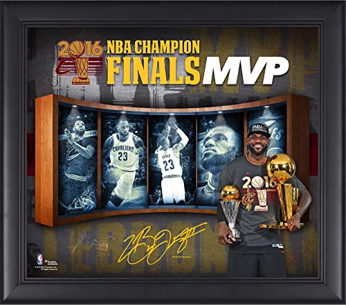 Fanatics Authentic NBA Cleveland Cavaliers Lebron James Cleveland Cavaliers Framed 15