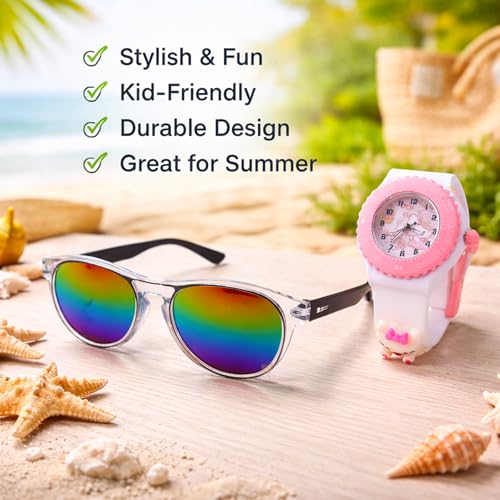 Image of Koochie-Koo UV Rays Protective Full Frame Sunglasses For Kids With Case (Pack of 1)