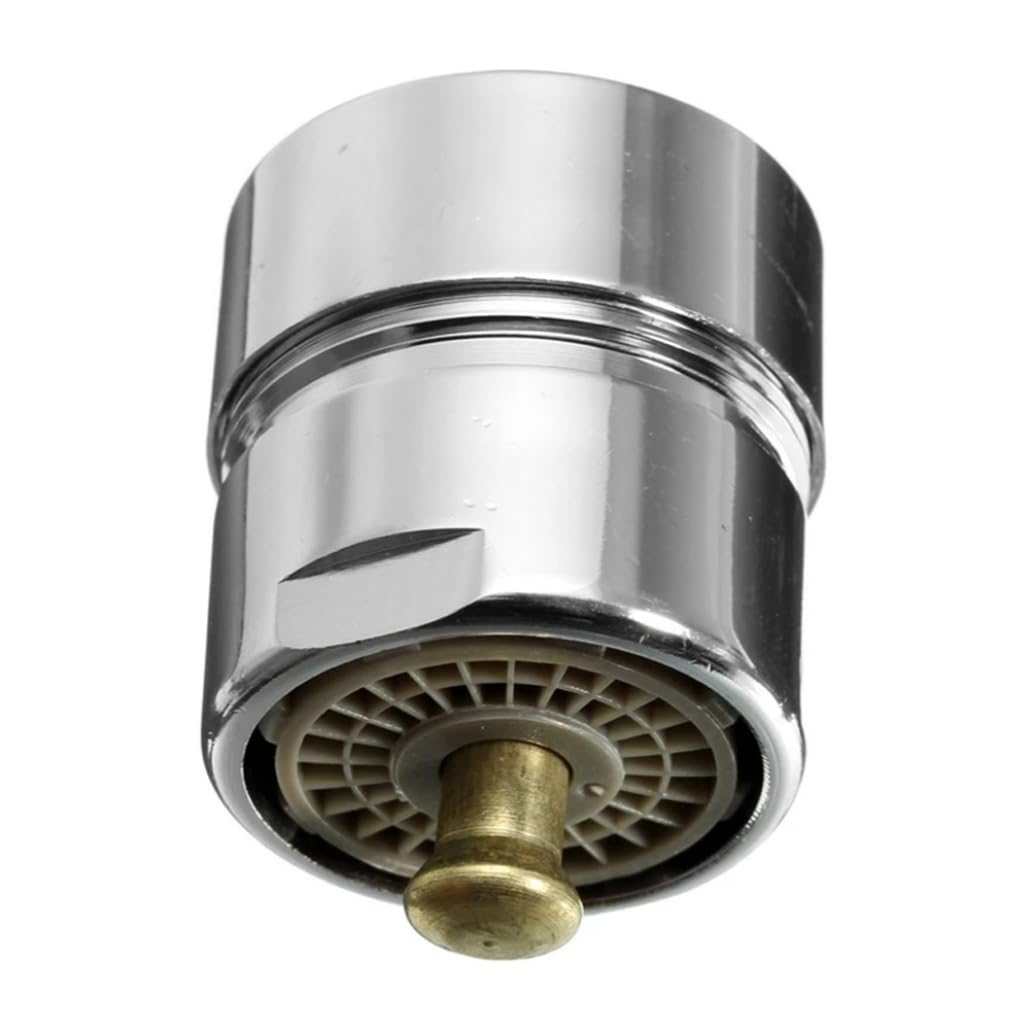 Nukinp Silver Tap Aerator One Touch Control Faucet Water Saving Bubbler Filter Diffuser Nozzle