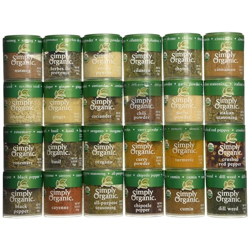 Ultimate Organic Starter Spice Gift Set (24 Spices)
