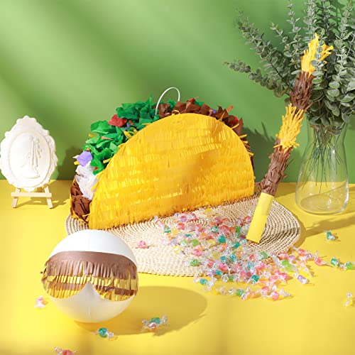 Sratte PR-SRATTE-330 Taco Piñata Set Mexican Birthday Party Piñatas Decorations Cinco De Mayo Fiesta Theme Piñata thumb #4