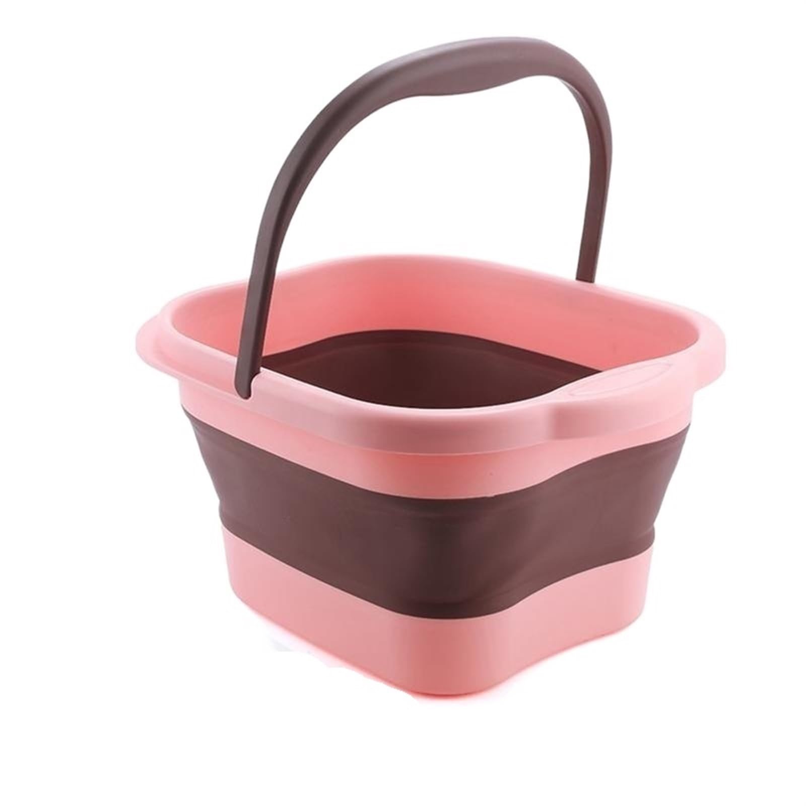 JINGYAN Collapsible washing up Bowls Folding Foot Bath Bucket Collapsible Spa For Travel