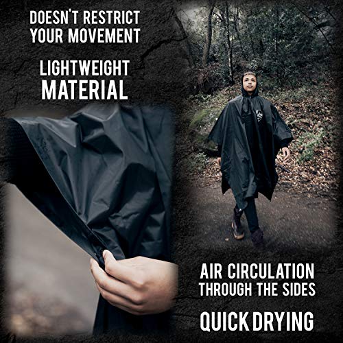 Revival Gear Reusable Rain Poncho