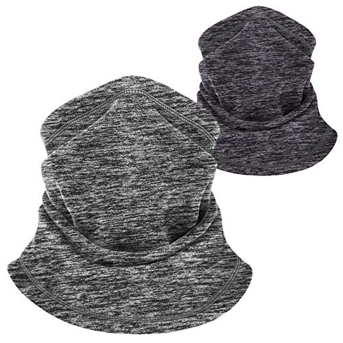 Winter Face Mask & Neck Gaiter - Cold Weather Half Balaclava - Tactical Neck Warmer for Men & Women - Face Cover/Shield for Running, Skiing, Snowboarding, Motorcycle Riding & Other Sports