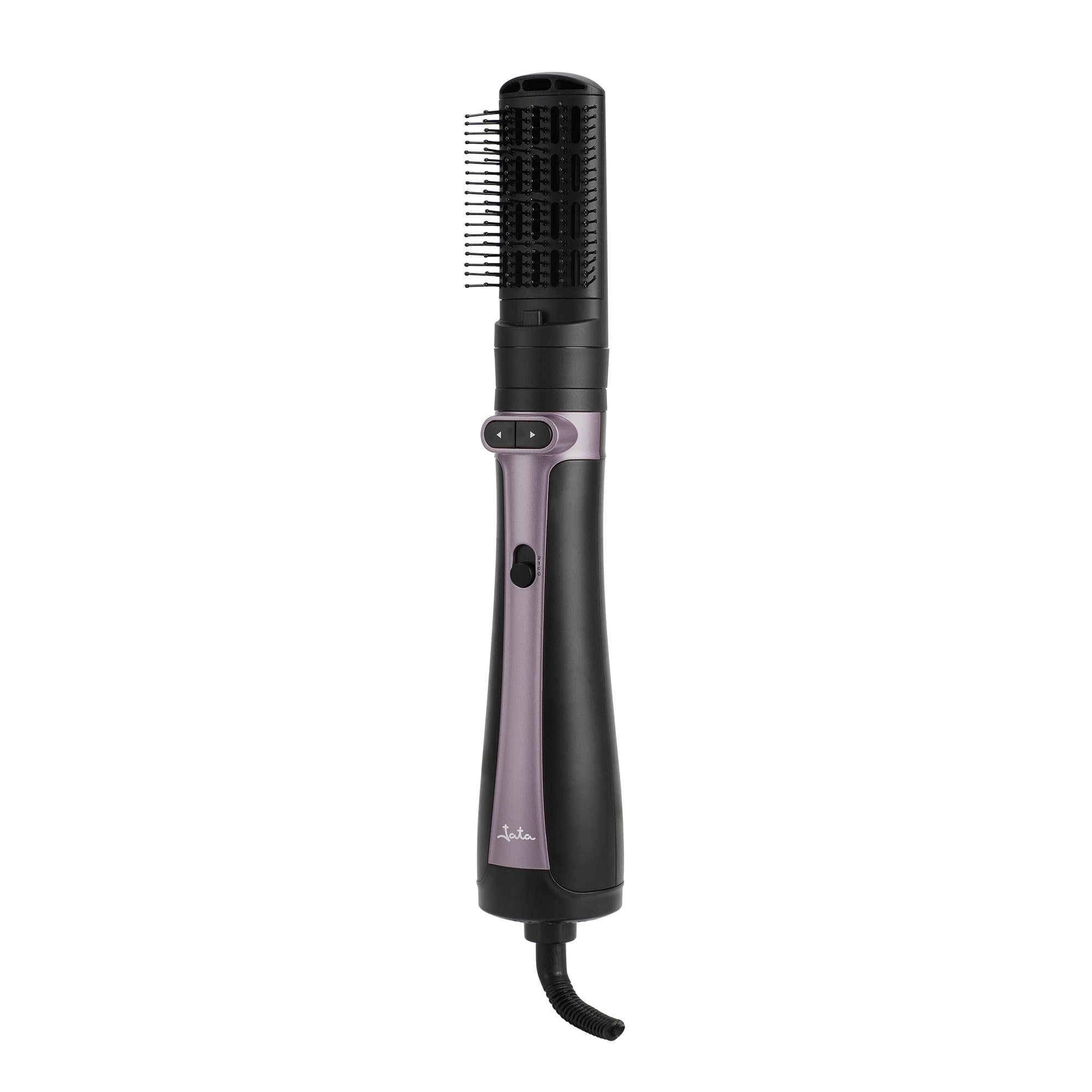 JATA JBSC2255 - Spazzola per asciugacapelli rotante 1200 W con 3 testine | Spazzola lisciante e spazzole rotonde 40 mm e 49 mm | Girevole con doppio senso | 2 temperature + aria fredda | Asciugatura