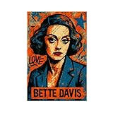 FCOJE Nr. 48 Comedian Bette_Davis Poster im Pop-Stil für 