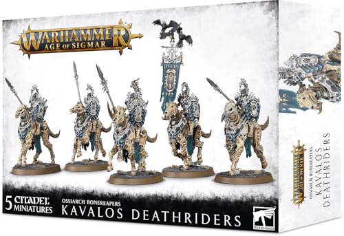 Ossiarch Bonereapers Kavalos Deathriders figurines Warhammer miniatures Games Workshop