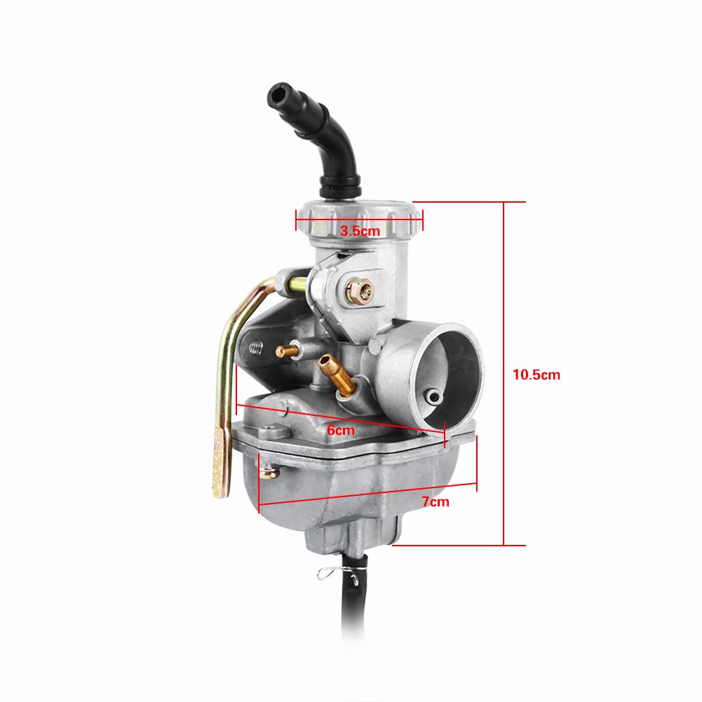 Gaźnik motocyklowy do PZ20 50 cm3 70 cm3 90 cm3 110 cm3 ATV Quad Go-kart gaźnik CARB TAOTAO SUNL NOWY