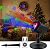 Christmas Laser Lights Outdoor, Christmas Projector Lights with Red and Green Star Show Christmas Spotlights with 8 Patterns Christmas Decorative for Indoor Garden Yard Patio Wall