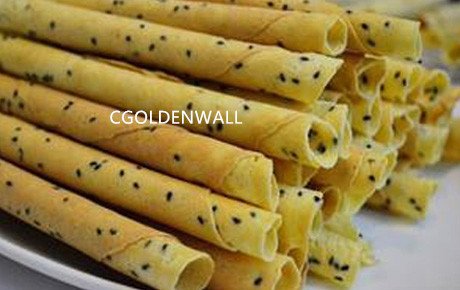 CGOLDENWALL NP-598 Máquina para Hacer Rollo de Huevo Profesional Gofrera de Barquillo Eléctrica Antiadherente de Acero Inoxidable Ideal para Hacer Cucurucho de Helado Certificado CE