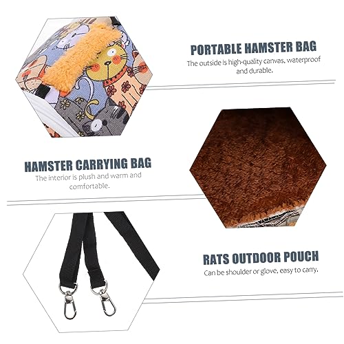 1pc-Pet-Outing-Bag-Hiking-Daypacks-Carry-Case-for-Hamster-Carrier-Bag-Rats-Outdoor-Pouch-Small-Stuffed-Animals-Pet-Mini-Bag-Furry-Pet-Dropshipping-Pet-Bird-Plush-Travel