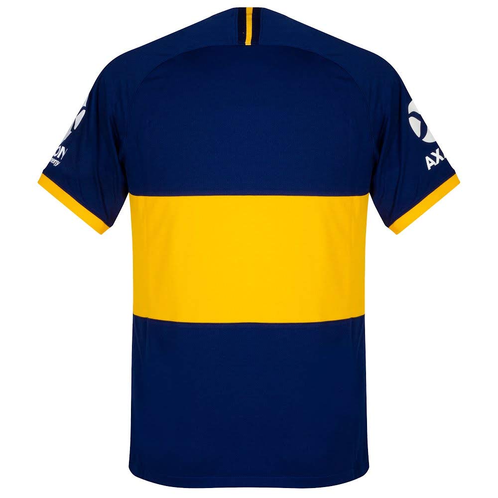 Nike Men's Boca Juniors 2019/20 Home Soccer Jersey (Large