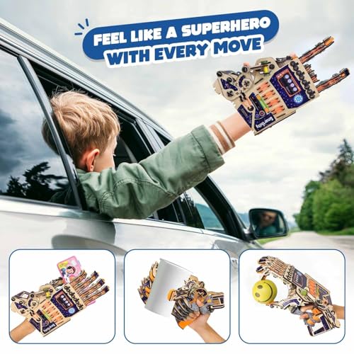image for Smartivity DIY Robotic Mechanical Hand STEM Toy for Kids 8-14 Years Ol