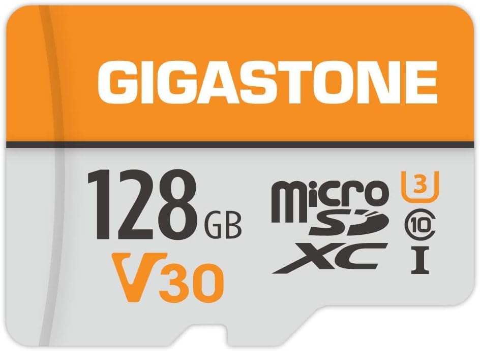 GIGASTONE 128GB Micro SD Card A1 V30, 4K Video Recording, Compatible with Security Camera, Dash Cam, Drone, 95MB/s MicroSDXC Memory Card UHS-I V30 Class 10-image-46