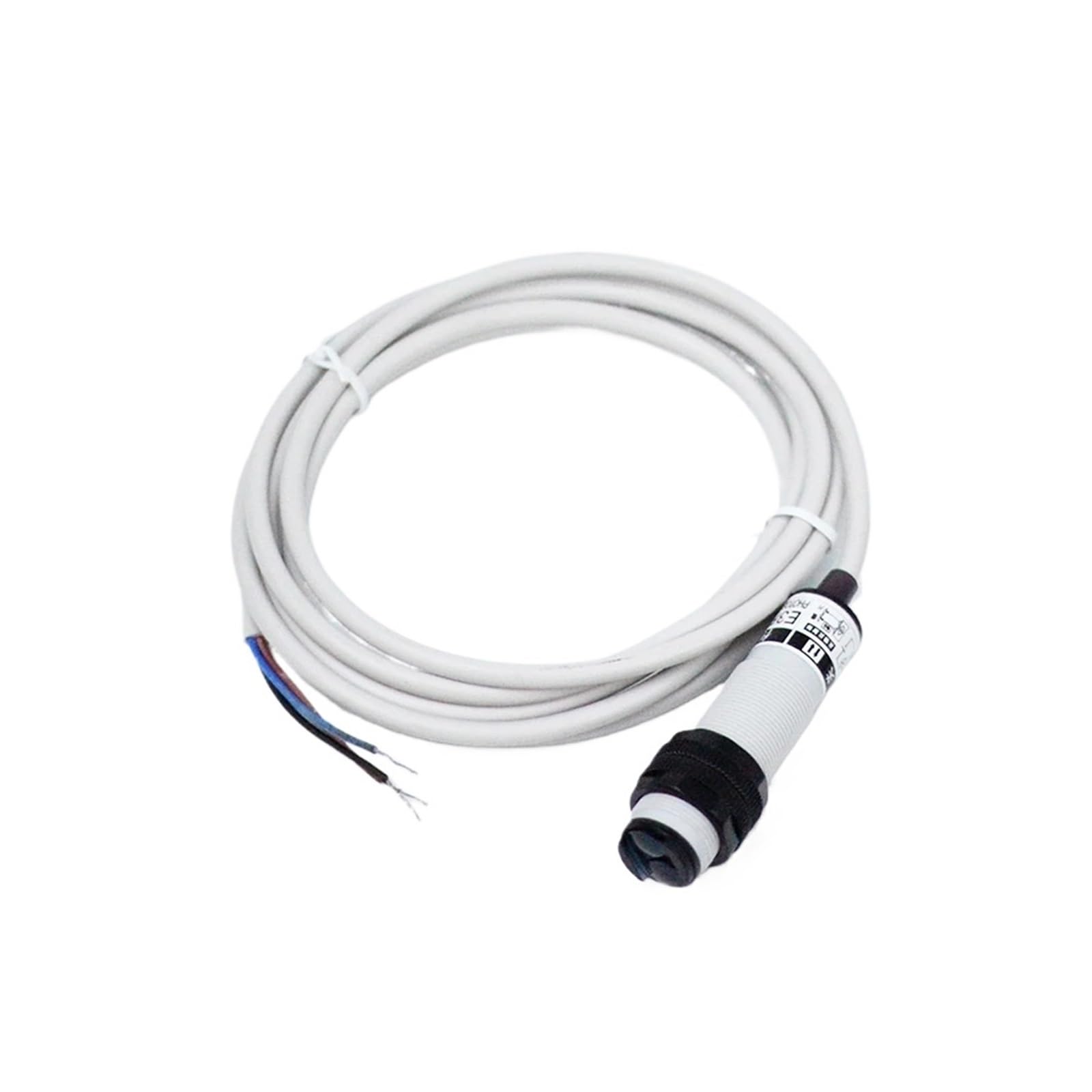 Capteur photoélectrique optique 5 V CC, commutateur, réflexion diffuse 30 cm, réflexion 2 m, détection à faisceau traversant 5 m(2m PE18A-R2,5V NPN,NO plus NC)
