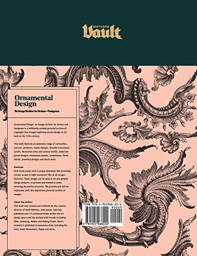 Ornamental Design: An Image Archive and Drawing Reference Book for Artists, Designers and Craftsmen