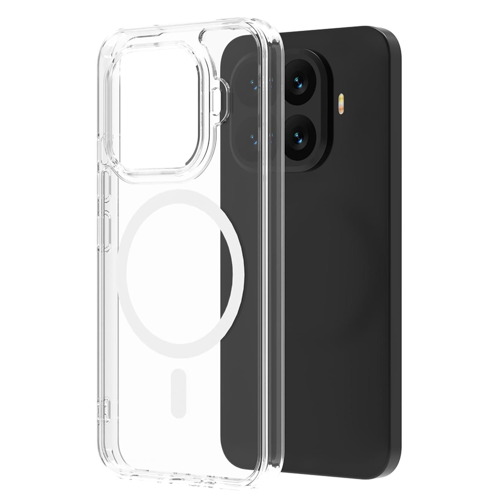 Amazon.co.jp: Lzzox for Xiaomi 15T Pro ケース クリア マグネット式