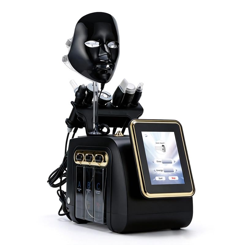 Image of 7in1 Multi Function Cleaning System, Desktop Unit with Touch Control and Multi Handle Configuration