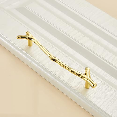 Miniatura 5 de 10 manijas vintage de rama de árbol para gabinete, manijas de aleación de zinc para cajones para casa de campo, cabaña, casa de montaña, armario de