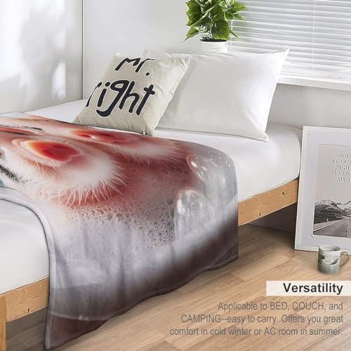Manta para cama de tacto delicado que elimina la sensación de frío 7