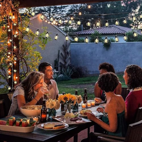 Image of One94Store 3 Meter 10 LED Lantern String Fairy Lights - Warm White Plug-in Decorative Lights for Home, Bedroom, Diwali, Christmas, Indoor & Outdoor Decoration, Festival Decor Lighting