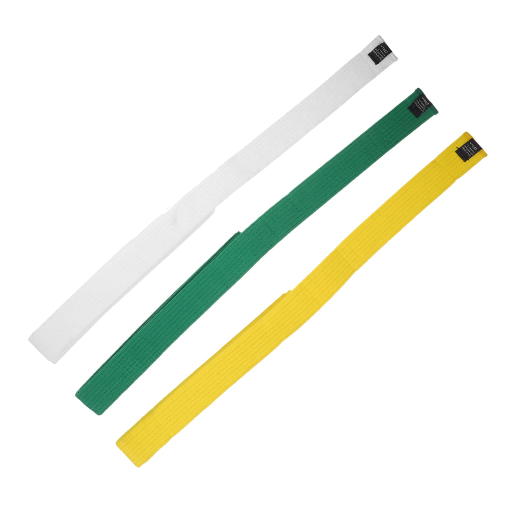 BESPORTBLE Martial Arts Belt Set 3pcs Taekwondo Storage Judo Karate Kickboxing Boys Teens