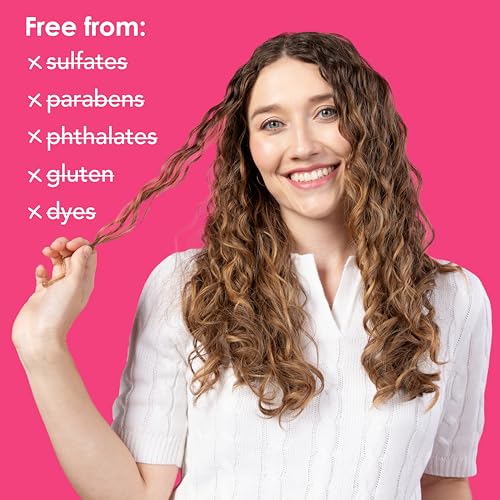Image of V&Co. Beauty Curly Hair Shampoo & Conditioner Set (12 Oz. Each) with Peptide Technology, Enhances Curl Definition, Sulfate Free Conditioner and Shampoo for Naturally Curly Hair, Gentle, Color Safe