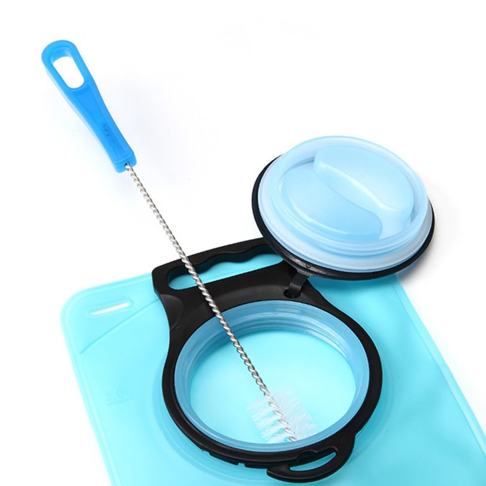 Lapiglo 4-Piece Hydration Pack Cleaning Set: Long Tube Brush, Nozzle Scrubber and Hanger Reservoirs