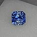 Natural Kashmiri Blue Sapphire 9.80 Ct Loose Gemstone | Certified AAA+ Asscher Cut Unheated Gem for Custom Jewelry, Rings & Collectors Rare Untreated Precious Stone