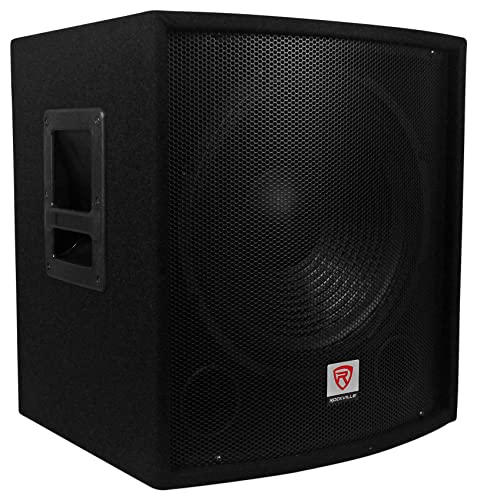 Image of Rockville SBG1158 15 inch Passive Pro DJ Subwoofer, 8 Ohm, MDF, Pole Mount