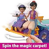 Mattel Disney Princess Jasmine Stackable Castle Doll House Playset with Small Doll, 2 Friends & 7 Pieces, Inspired by Disney Movie Aladdin, HLW93 - Image 5