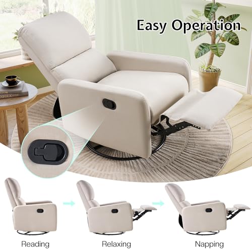 Jocisland-Swivel-Rocking-Chair-Nursery-Glider-Recliner-Chairs-for-Adults-Rocker-for-Living-Room-Bedroom-Comfy-Upholstered-Modern-Nursing-Reclining-Single-Sofa-Beige-Linen Jocisland Swivel Rocking Chair Nursery Glider Recliner Chairs for Adults Rocker for Living Room Bedroom Comfy Upholstered Modern Nursing Reclining Single Sofa Beige Linen