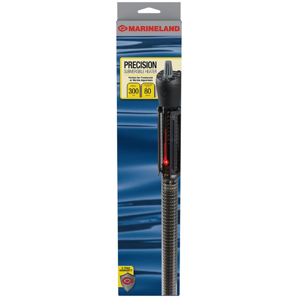 MarineLand 300W Precision Submersible Aquarium Heater