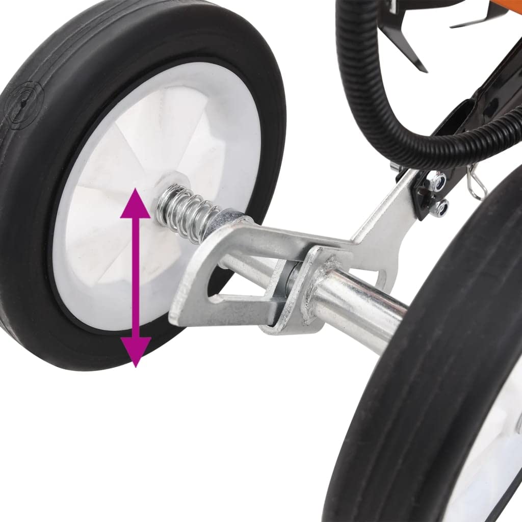vidaXL Arado de Gasolina Motoazada Cultivador Herramienta Máquina Arar Desmalezar Trabajar con Fertilizantes Airear Jardín Patio Exterior 52 CC