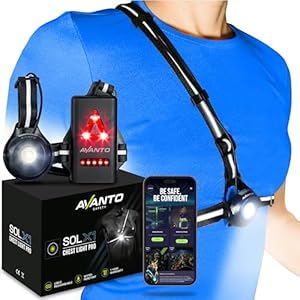 AVANTO SOLX1 Pro Chest Light, Original, USB-C, Sma...