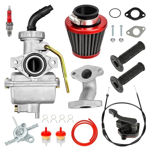 FVRITO PZ20 Carburetor Thumb Throttle Kit Compatible with Tao tao
