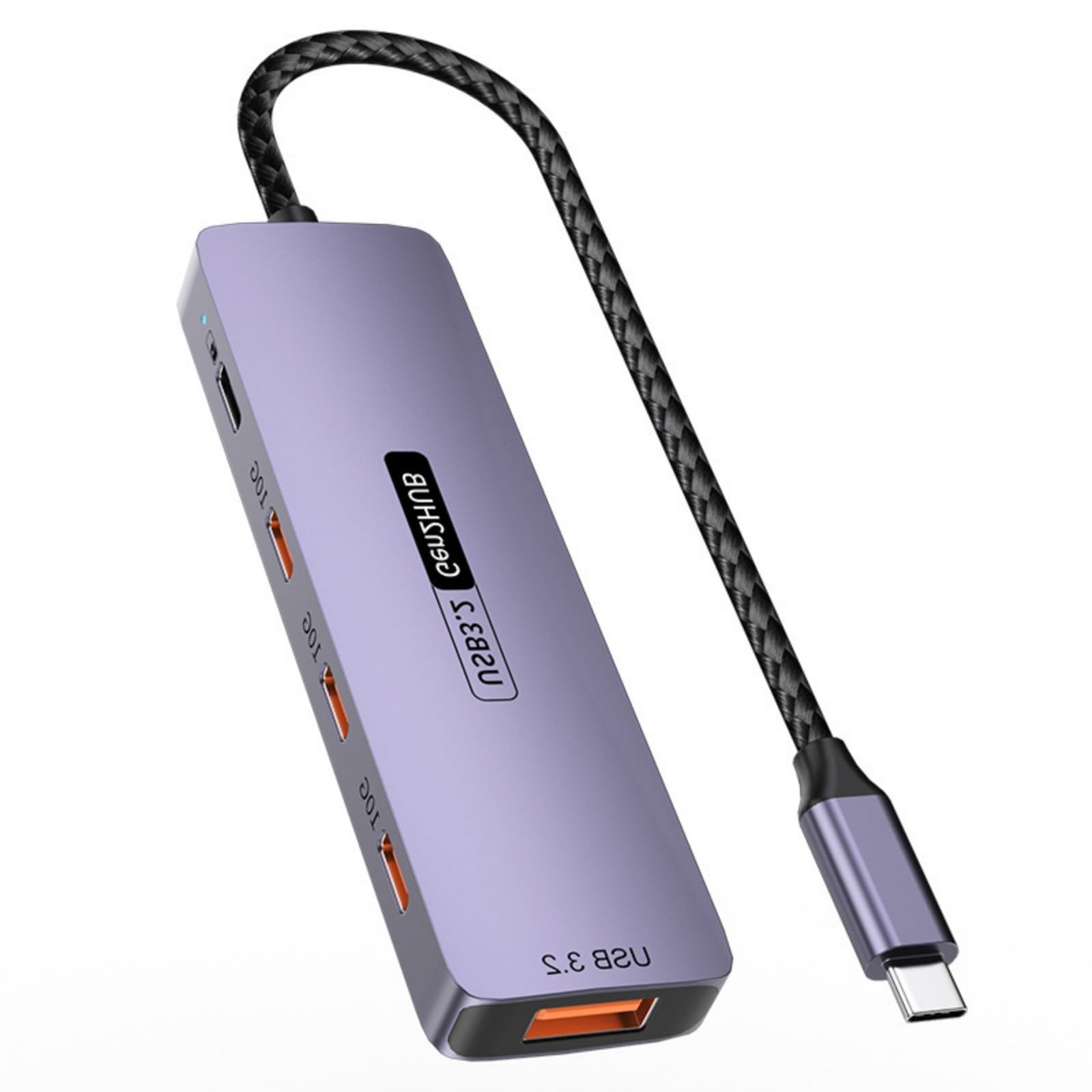 Tsophreniq Multifunction USB C Hubs 10Gbps PD100W 140W Chargers USB 3.2 Converters 4K HDTV Port for Laptop Smartphone Accessories