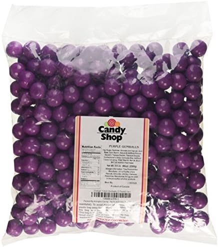 Candy Shop Light Purple 1-Inch Gumballs 5 Pound Bag