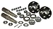 Rigid Hitch Pair of 5-Bolt on 5 Inch Hub Assembly (AKRD-350055) Includes (2) 1-3/8 Inch to 1-1/16 Inch Tapered Spindles & Bearings