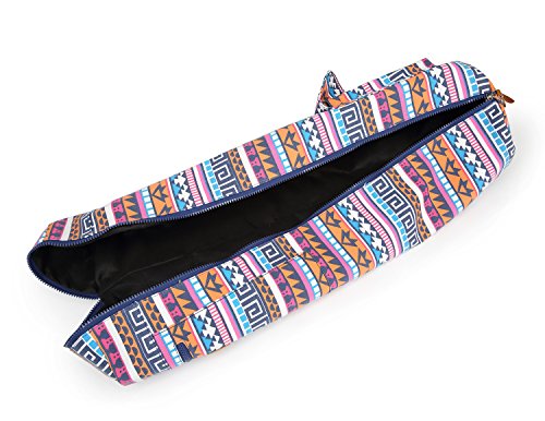 ELENTURE Full-Zip Exercise Yoga Mat Carry Bag with Multi-Functional Storage Pockets (Bohemian) - Thumbnail 5