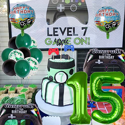 Daxlizy Decorazione Compleanno Videogioco Ragazzo