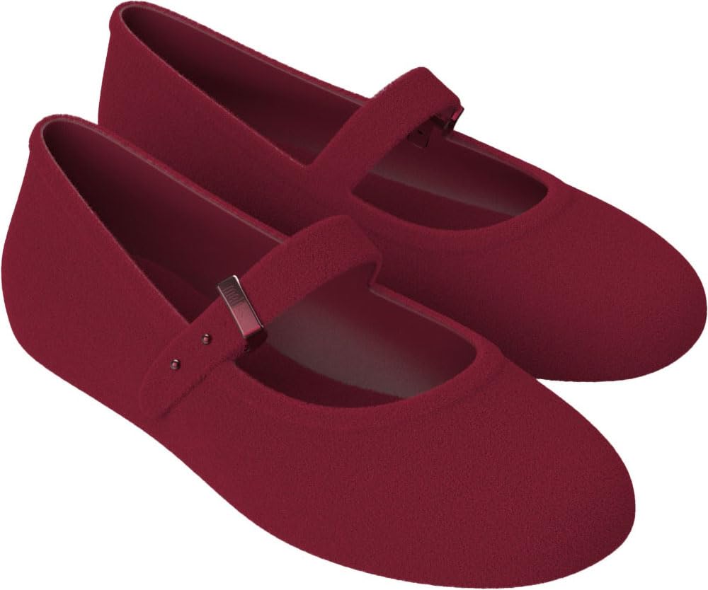 MelissaWomens Soft Ballerina Velvet Flats