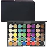 40 Color Eye Shadow Pallets for Women Eyeshadow, Eye Shadow Palette, Matte and Shining Finish, Long Lasting Blendable Makeup, Deformed Eye Shadow Palette for Daily and Professional Use