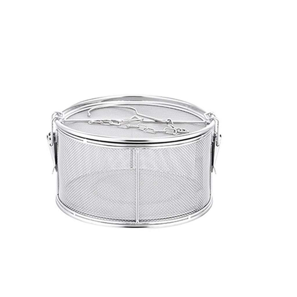 Stainless Steel Spice Seasoning Strainer Extra Large Soup Seasonings Seperation Basket Filter Spice Tea Infuser Herb Infuser Kitchen Tools (Color : 2 pcs, Size : 1.1L)