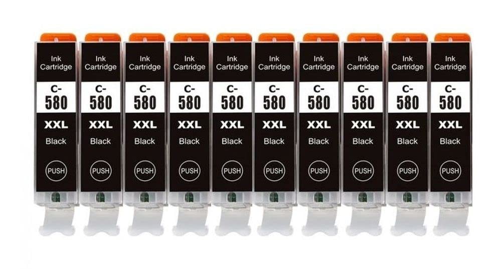 Cartuccia Compatibile Canon PGI-580XXL Nero - Per TR7500, TR8500, TS6300, TS8100 E Molti Altri