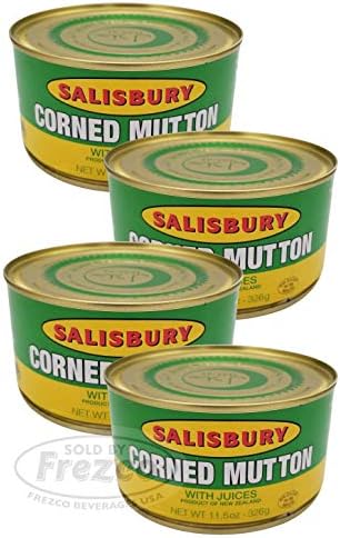 Corned Mutton Salisbury (Pack of 4 x 326g) HALAL | Product of New Zealand