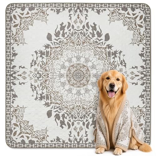 FXW Washable Pee Pads for Dogs, Super Absorbent, 63" Square, 1 Pack