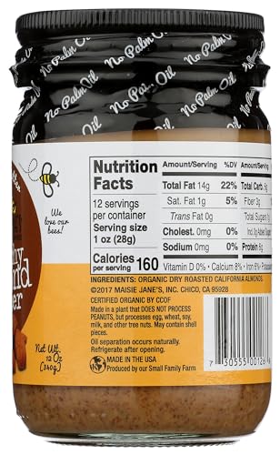 Maisie Jane'S 0730555001268 Maisie Janes Organic Almond Butter Crunchy thumb #6