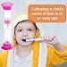 WSSROGY 8 Pack Colorful Hourglass Sand Timer Set for Kids, 20Sec 30Sec 1Min 2Min 3Min 4Min 5Min 10Min for Kids Toothbrush Games Classroom Home